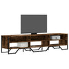 TV Cabinet Smoked Oak 180x34x41 cm Engineered Wood