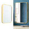 Framed Arched Mirror Wall Mounted Vanity Makeup Bedroom Glass Dressing Mirror