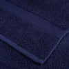 Premium Towels 10pcs Navy Blue 100x200cm 600gsm 100% Cotton G2G7