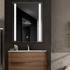 LED Bathroom Mirror Cabinet With Shaver Socket Storage/Anti Fog/Sensor Switch UK