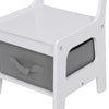 Kids Table and Chairs with Storage Box Children Learning Activity Furniture Set