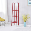 Modern 4 Tier Ladder Shelf Bookcase Storage Rack Stand Plants Display Bookshelf