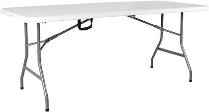 6ft Heavy Duty Folding Table - Camping, Buffet, Wedding, Market, Garden Party