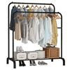 Heavy Duty Clothes Rail Rack Garment Hanging Display Stand Shoes Storage Shelves