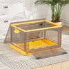 Mobile Storage Box wit Lid Folding Stackable 30/42L Lidded Plastic Crate Tub Box