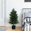 Artificial Cedar Topiary Tree Indoor Outdoor Fake Pine Tree Home Decor