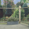 Classic Metal Steel Deck Decking Spindles Garden Fence Balusters Fencing Panel