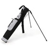 Small Golf Club Carry Bag with Shoulder Strap-White