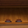 Retro Wood Shoe Storage Bench Shoe Rack Stool & Cabinet Integrated Storage Unit
