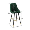 Set of 2 Barstools Kitchen Counter Bar Chairs Stools Breakfast Reception Seat