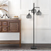 Modern Black Floor Lamp 3 Head Tree Design Stem Large Living Room Light Lighting