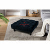 Square Coffee Table Chesterfield Upholstered Footstool Pouffe Foot Stool Seat