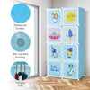 Portable Kids Wardrobe 8-Cube Baby Closet Baby Clothes Storage Organizer