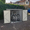 Panana Garden Storage Shed Bike Metal Pent Tool Shed House Can Put Bicycles