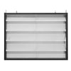 Wooden Wall Display Cabinet Storage Shelf Wall Mounted Glass Case Collectors Box