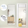 Wall Door Hanging Mirror 147x37cm Large Full Length Dressing Mirror Metal Frame