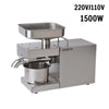 Auto Oil Press Machine Stainless Steel Cold Hot Oil Extraction Expeller Presser