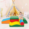 Indoor Toddlers Soft Play Climb & Crawl Play Blocks Climbing Toys-Colorful