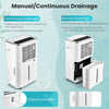 25L/Day Dehumidifier Electric Air De-Humidifier Portable Quiet Dehumidifier Home