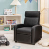 Kids Recliner Chair Ergonomic PU Leather Lounge Sofa w/ Adjustable Footrest