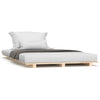 Bed Frame 75x190 Small Solid Wood Pine J7K9