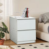 Modern Bedside Table Drawers Cabinet Bedroom Furniture Storage Nightstand Shelf