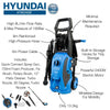 Hyundai Electric Pressure Washer 180Bar/ 2610psi 8L/min 2400W Jet Wash