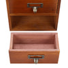 Vintage Wooden Trinket Box Chest of 9 Drawers Desk Organizer Storage Cabinet