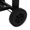 Large Charcoal BBQ Grill Trolley Garden Barbecue Patio Smoker Portable On Wheels