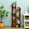8 Tier Bookshelf Storage Display Floor Standing Bookcase Shelving Organizer Home