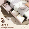 Panel Plush Velvet Upholstered Daybed 3ft Single Sofa Bed with Storage Drawers