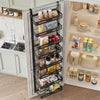Over The Door Kitchen Storage Organizer Shelves Wall Kitchen Storage Organizer