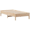 Tidyard Bed Frame Bed Base 90x190 Solid Wood Pine Bedstead Base Bedroom F2T8