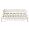 Single/Super King Daybed Guest Bed Pull Out Trundle Bed Bedroom Furniture White
