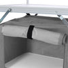 Aluminium Camping Table Folding Storage Kitchen Unit Outdoor Cook Station w/Bag