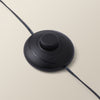 Black Twist Floor Lamp Living Room Light Integrated LED Standard Standing Light