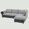 Luxury 2, 3 Seater Linen Fabric Couch Sofa Corner Chaise Settee Living Room Set