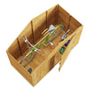 Mini Master 3x6 Wooden Garden Storage Shed Outdoor Apex Tool Bike Store