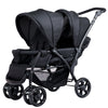 Double Seat Baby Stroller Portable Foldable Baby’s Safety Pushchair Adjustable