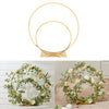 Round Metal Hoop Wedding Flower Stand Balloon Arch Rack Table Centrepiece Decor