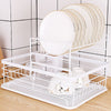 Kitchen Dish Drainer Rack Sink Washing Plates Draining Board Cutlery Cups Holder