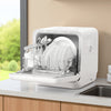 COMFEE Mini Countertop Dishwasher Compact Table Top w/ Built-in 6L Water Tank