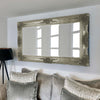 Mirror Extra Large Full Length Wall Vintage Antique Champagne Leaner 200 x 100cm