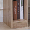 Slim Tall Bedside Table Cabinet with Drawer & Storage Space for Bedroom