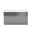 6.4 x 6.7ft Garden Waterproof Anti-UV Storage Pent Bike Shed Steel Lockable Door
