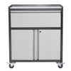 Office Lockable Metal Steel Filing Cabinet 1 Drawer 2 Door Storage Tool Cabinets