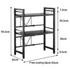 Kitchen Corner Shelf Expandable Microwave Oven Rack Stand Storage Holder 1-3Tier
