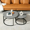 Nested Marble Coffee Table Side Table Set Coffee Tea Wine Table Display Stand