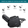 Single Motor Riser Recliner Chair Electric Power Lift Armchair Cinema Chair Sofa