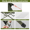 Foldable Green Off-Ground Camping Combo 2-Person Camping Cot Tent